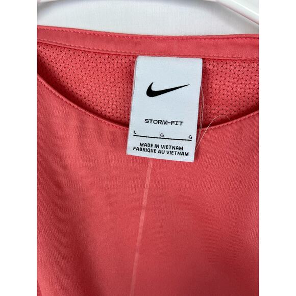 NIKE STORM-FIT WOMEN'S LONG SLEEVE GRID PULL OVER TOP Windbreaker - Picture 4 of 10